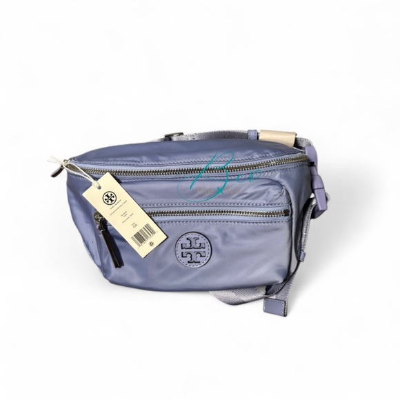 Tory Burch Purple Nylon Belt Bag - Picture 14 of 14
